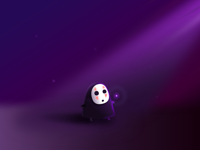 No Face－Spirited Away by Larry on Dribbble