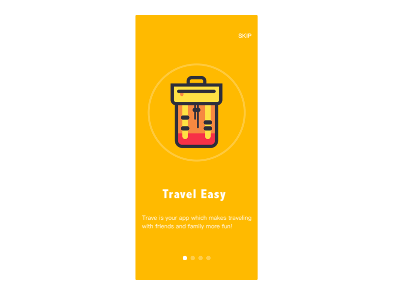 onboarding page animation animation app colors design illustration mbe illustration mobile onboarding principle principle app travel ui ux vector