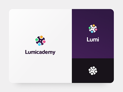 Lumicademy Logo branding logo