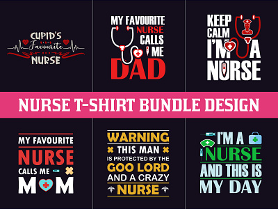 Nurse T-Shirt Bundle Design
