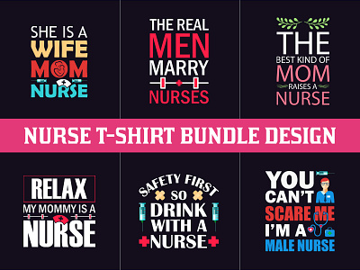 Nurse T-Shirt Bundle Design