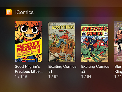 iComics iOS 8 Today Widget center icomics ios ios8 iphone notification today widget