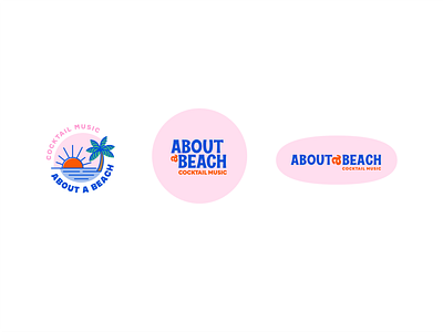About a beach blue band cocktail illustration logo music palmtree sunset tropical vector
