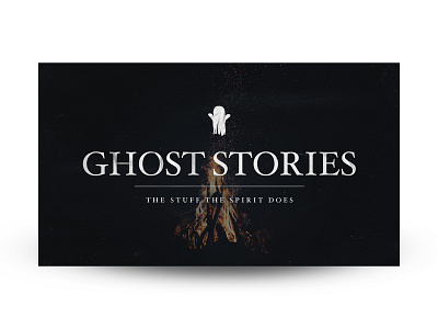 Ghost Stories design illustration