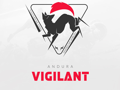 For Maned wolf meet Andurá Vigilant branding design logo
