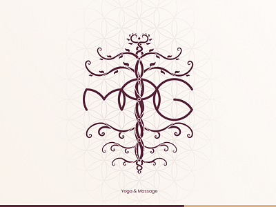 MAG | Logo design for a Masseur & Yoga Trainer