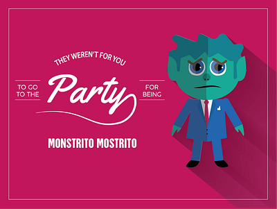 Monstrillo design illustration