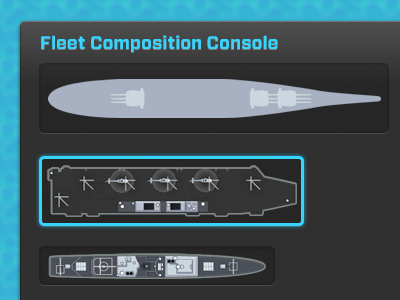 Fleet Console game ipad menu sprites