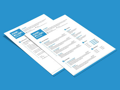 Free Resume Template with Cover Letter