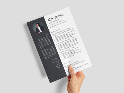 Free Accounting Manager Resume Template cv cv resume template free cv free cv template free resume free resume template freebie freebies resume