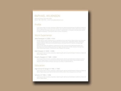 Free Crafty Resume Template with Casual Design cv download free cv free cv template free resume free resume template free template freebie freebies resume