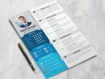 Free Professional Business Resume Template