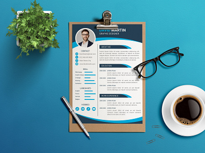 Free Elegant Curriculum Vitae Template