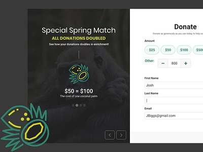 Daily UI - 001 - Donate