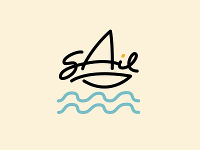 boat logo boat boating dailylogochallenge design icon illustration lettering logo sail typography vector
