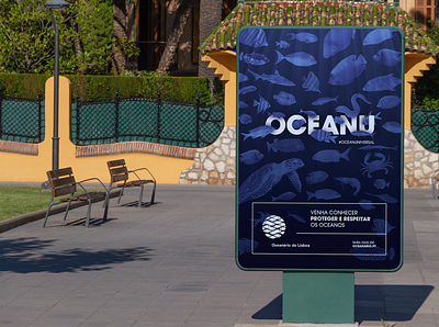 Oceanário | Oceanu & Ocean Talks advertising graphic design ocean oceanario recycle sustainability