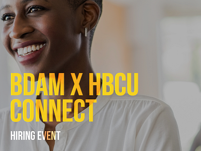 BDAM X HBCU Connect design events hiring microsoft
