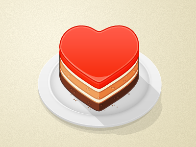 Cake cake gift icon