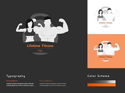 Logo design for Gym