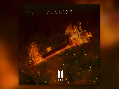 Mic Drop Single Song Art