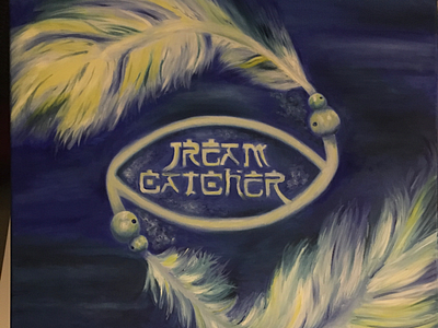 Jream “dream” Catcher art logo painting