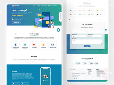 Apponward Web UI | Redesign