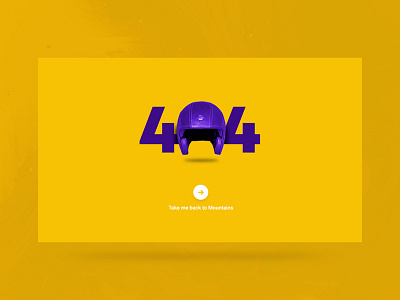 DailyUI#008 404 Page