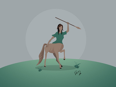 Centaur design illustration vector