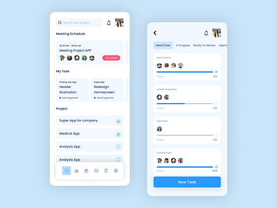 Task Management Apps apps clean dashboard design designapps taskmanagement ui uiux