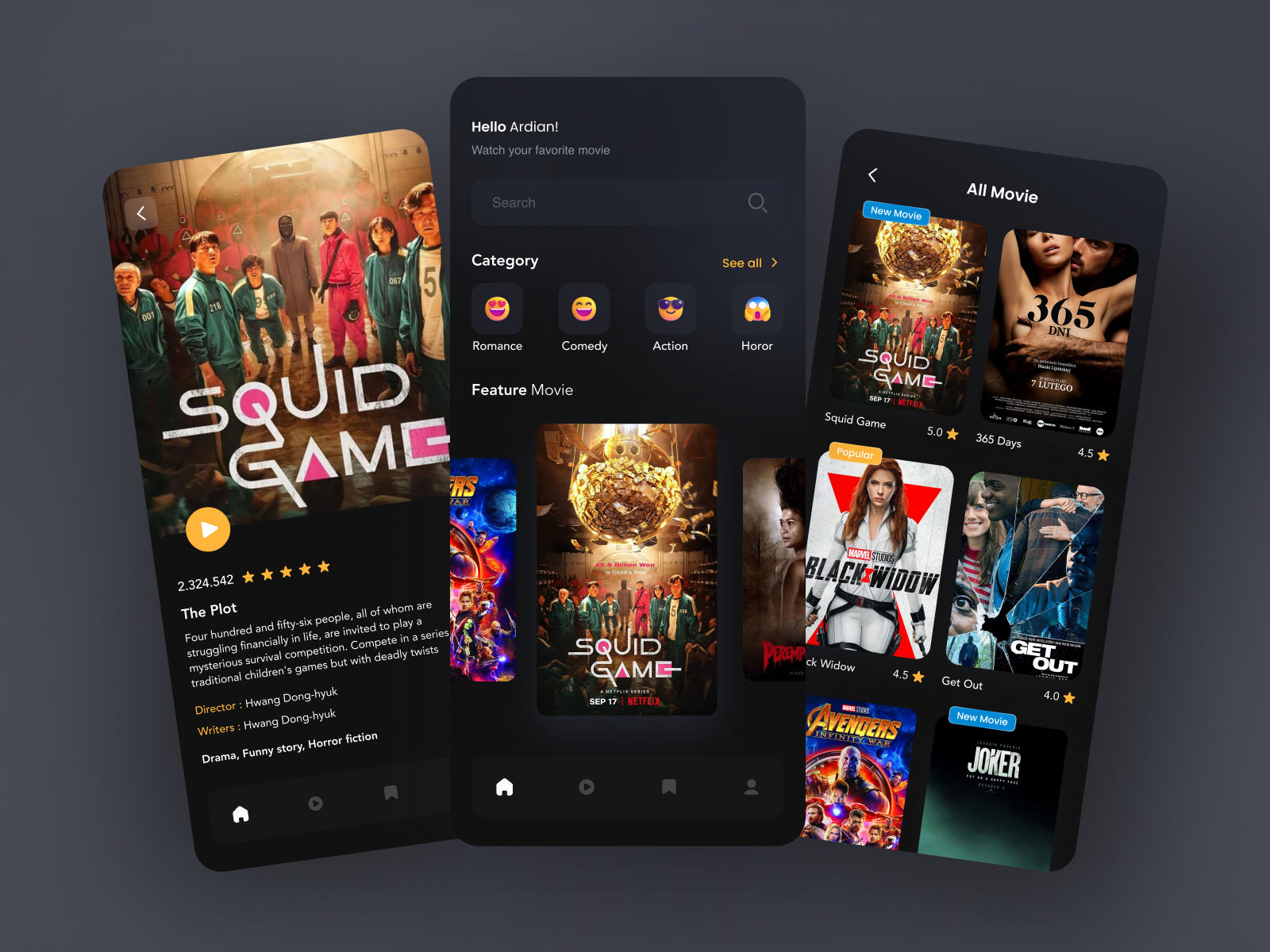 Streaming Mobile App By Fauzan Ardhiansyah For Enver Studio On Dribbble