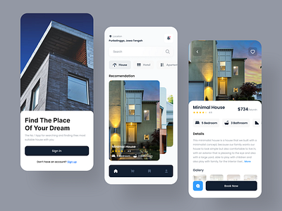 Real Estate App Design