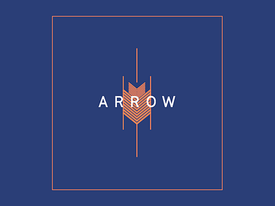 Arrow Logo branding color illustration logo type