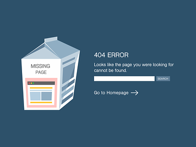 Daily UI - 404 page dailyui design illustration ui web website