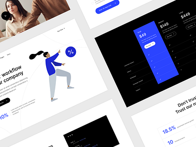 SAAS Landing bootstrap creative features landing page pricing saas saas landing page service template