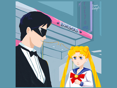 Meeting Mamoru and Usagi