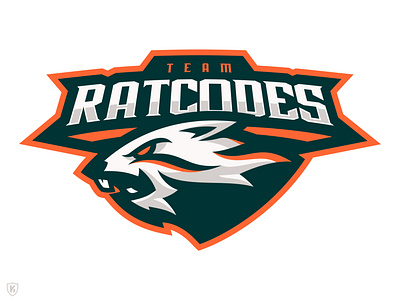 RATCODES TEAM baseball basketball design esports football logo mascotlogo sports