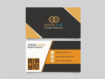 Standard Business Card For Graphic River busines card business card design business card psd