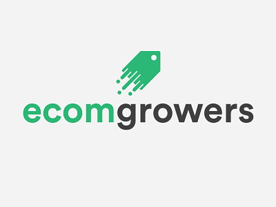 Ecom Growers Logo Design consulting logo logo