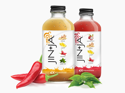 Juice Bottle Label Design