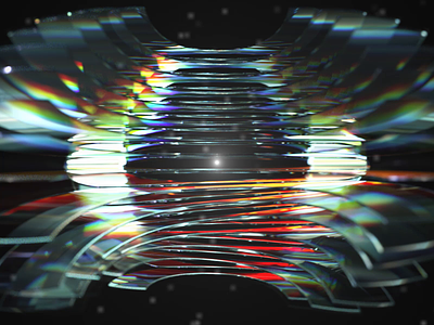 Geex Arts logo animation 3d cinema4d cloner cryptoart dispersion futuristic glass holographic intro iridescent macro mograph nft nftart redshidt reflection refraction render x