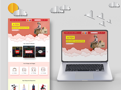 Kidz Zone - Kids Website branding design graphic design graphic designer illustration logo typography ui ux vector