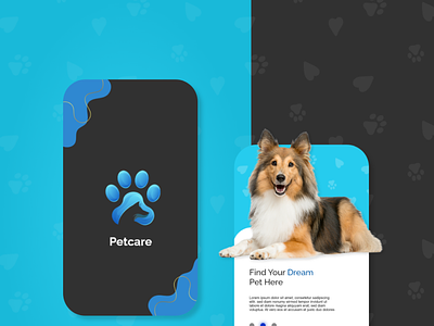 Petcare - Application UI For Dog Lovers branding design graphic design graphic designer illustration logo typography ui ux vector