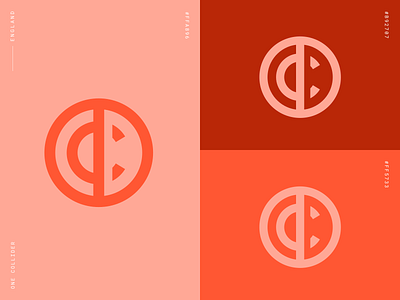 One Collider branding design flat icon logo logomark ui vector