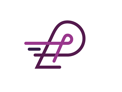 Purple Loans branding logo logomark