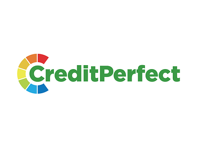 Credit Perfect branding logo logomark