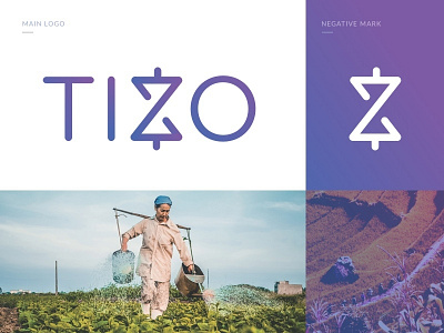 TIZO branding design logo logomark