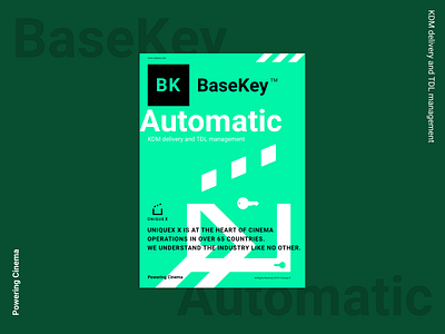 BaseKey - Unique X branding design icon logomark poster typography vector