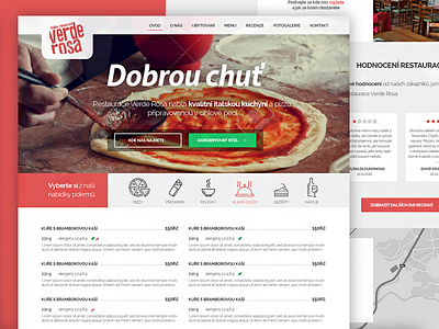 Itailian Restaurant cooking design food homepage pizza restaurant restaurantsimple simple tasty ui ux webdesign