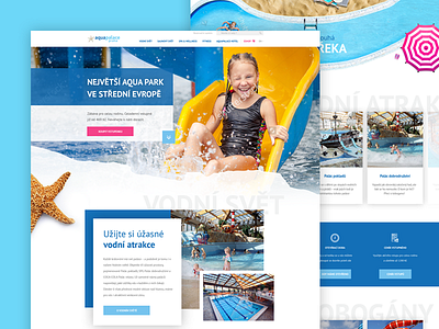 Aquapalace design concept aqua blue clean design palace pool swimm swimming ux water webdesign white