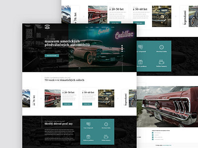 Old Car Museum Webdesign